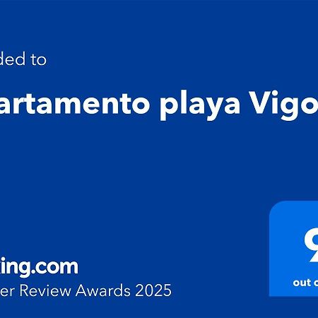 Apartamento Playa Vigo Bagian luar foto
