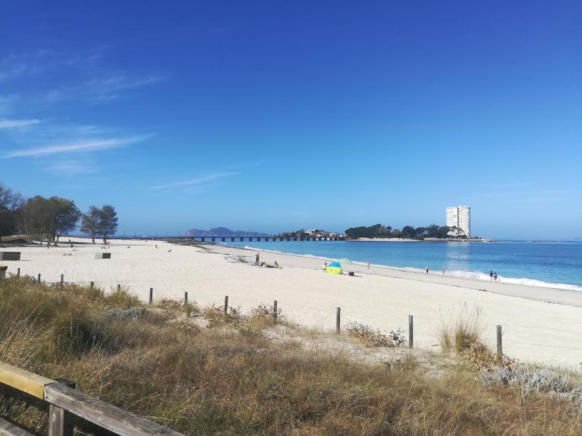Apartamento Playa Vigo Bagian luar foto