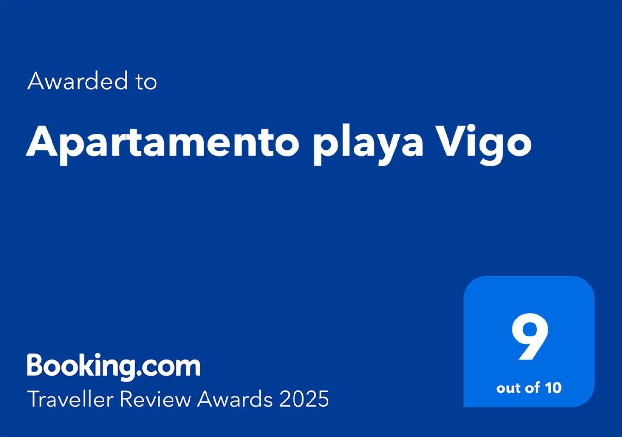Apartamento Playa Vigo Bagian luar foto
